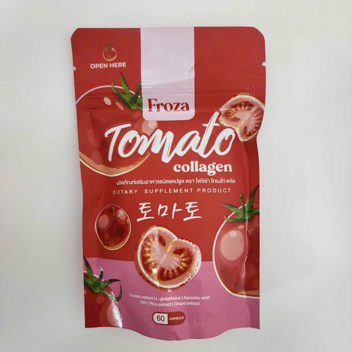 Viên Uống Dưỡng Trắng Da Froza Tomato Collagen