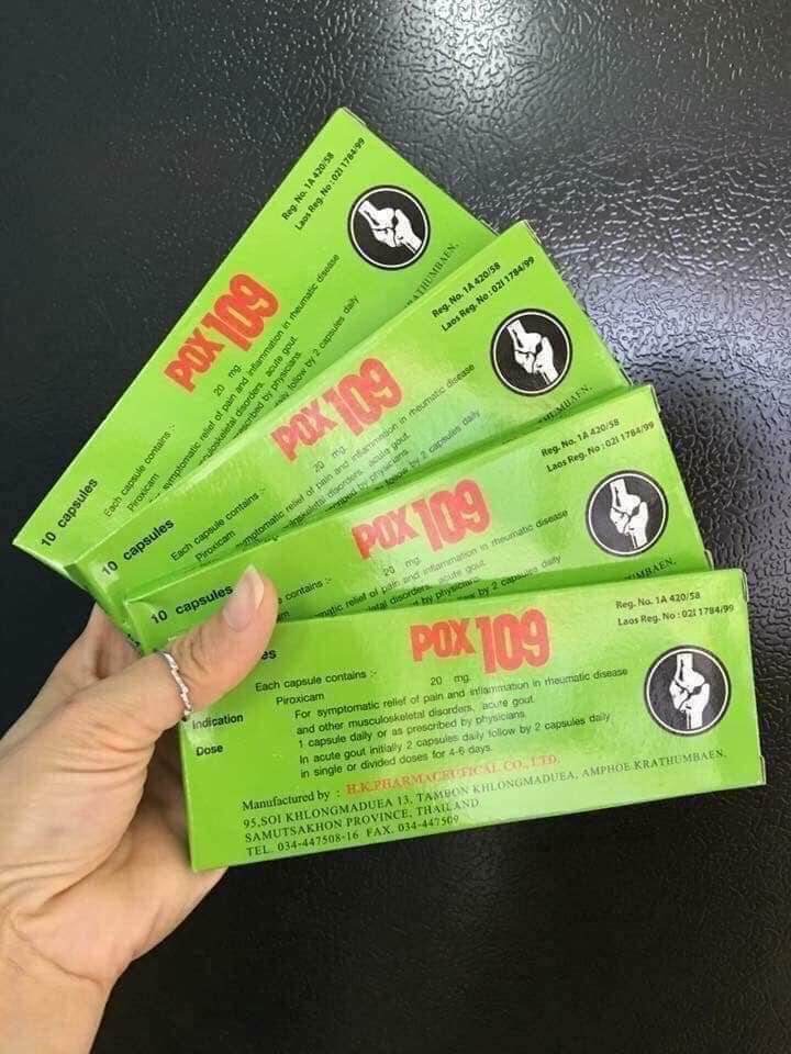 Viên uống giảm đau xương khớp POX 109
