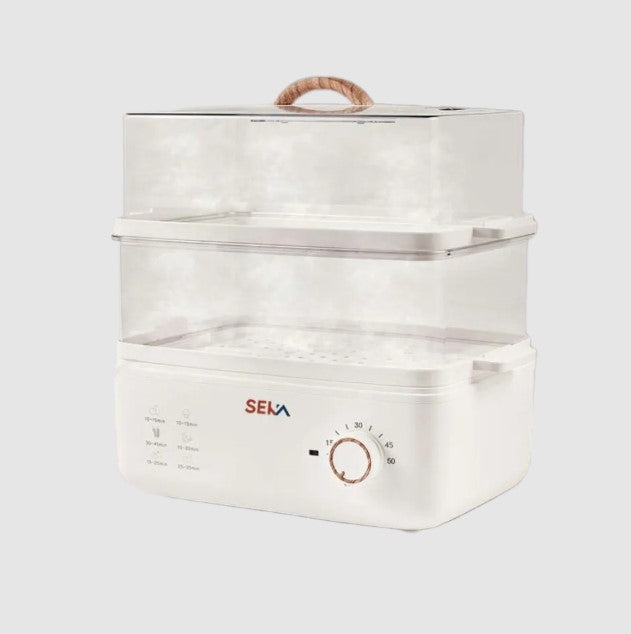 Nồi Hấp Điện 2 Tầng Đa Năng Seka
