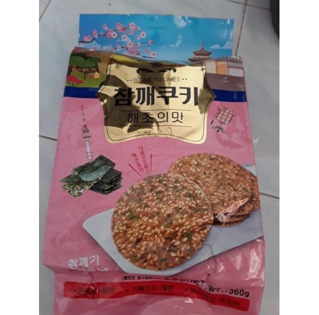 Bánh quy mè rong biển Sesame