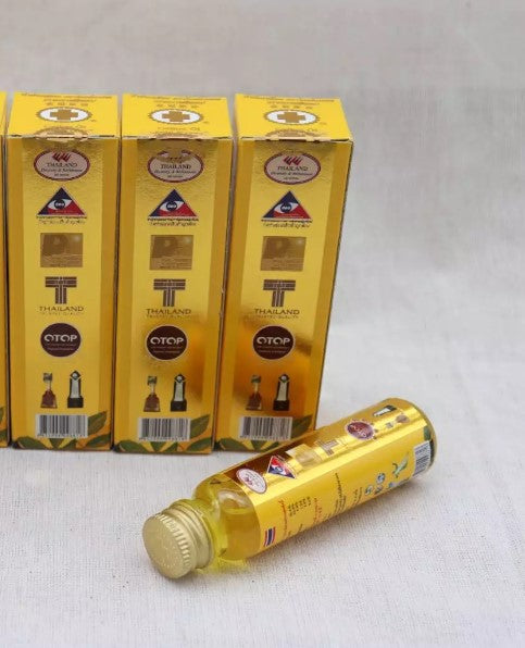 Dầu chữ thập Vàng - Gold Cross Yellow Oil Thái Lan