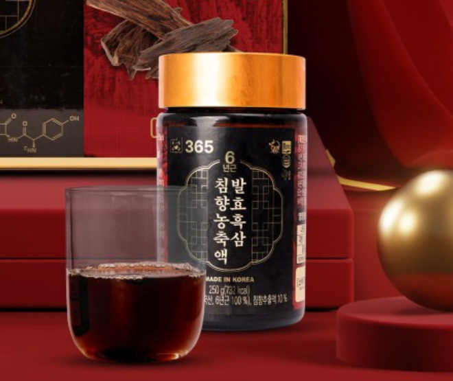 Cao Hắc Sâm Trầm Hương Hàn Quốc