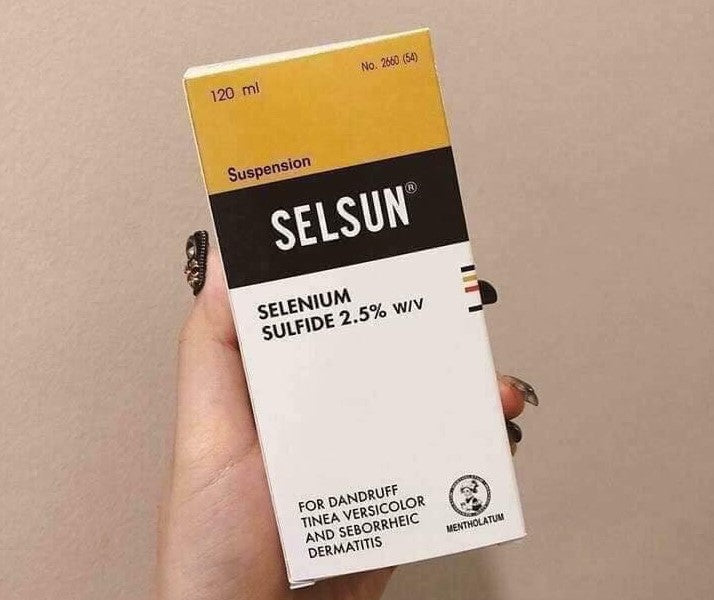 Dầu gội trị gàu và nấm Selsun Thái Lan