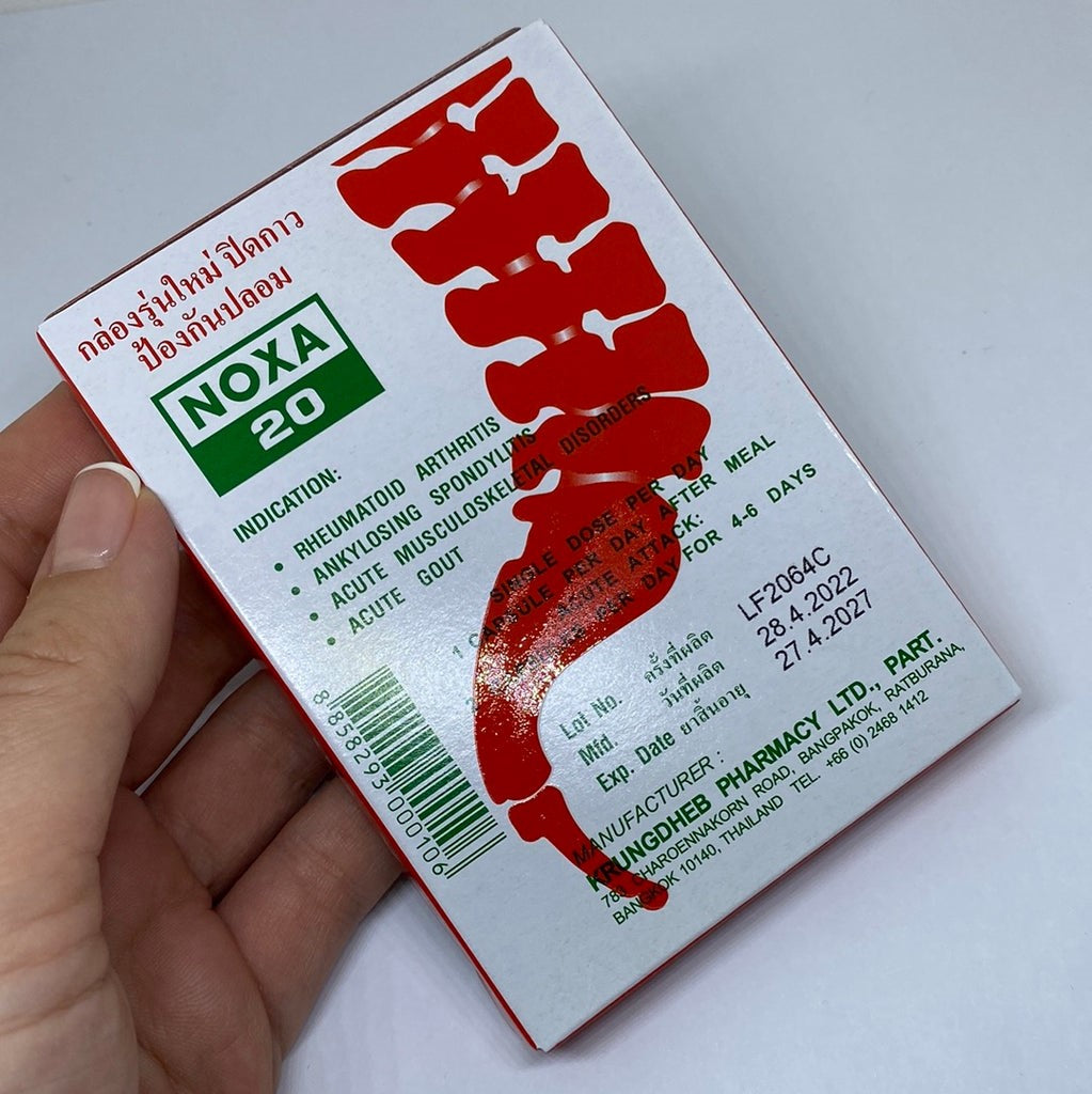 Viên uống trị viêm khớp và gout Noxa 20 Piroxicam