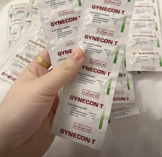 Viên đặt phụ khoa Gynecon-T Trà Xanh