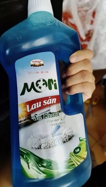 Nước lau sàn hương sả chanh Mori