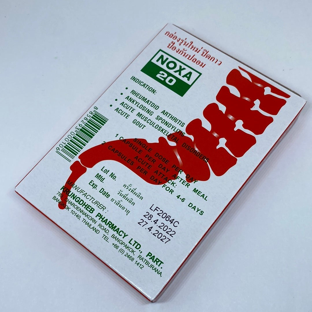Viên uống trị viêm khớp và gout Noxa 20 Piroxicam