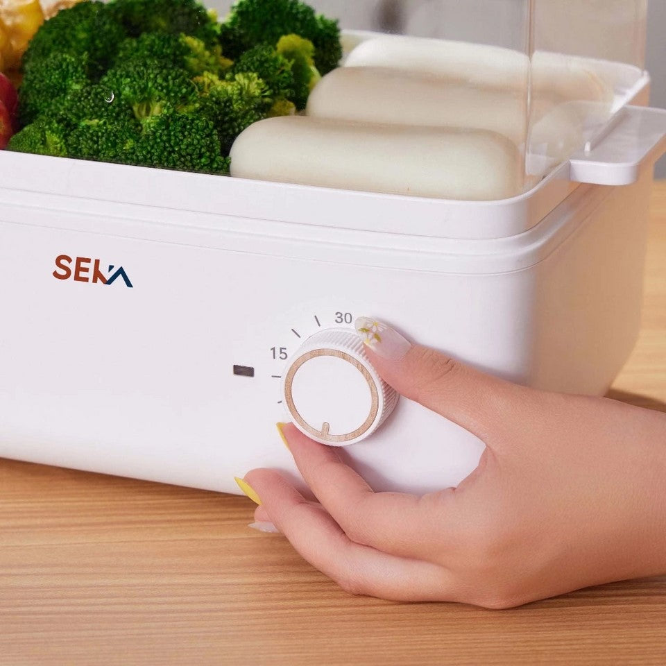 Nồi Hấp Điện 2 Tầng Đa Năng Seka