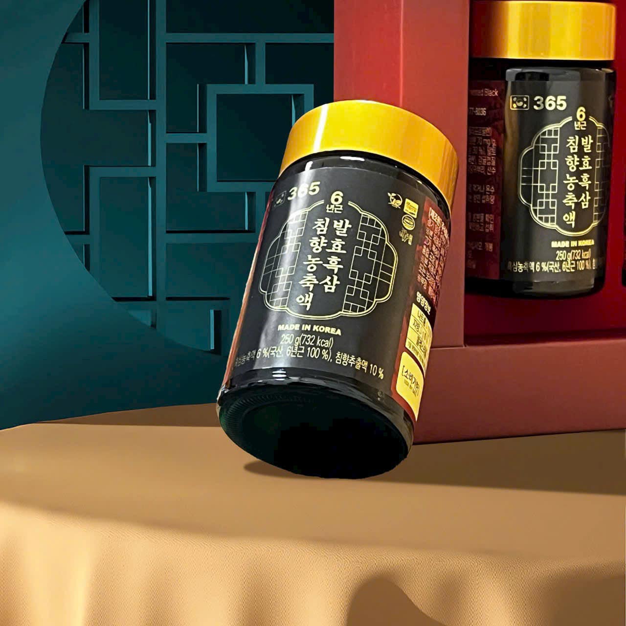 Cao Hắc Sâm Trầm Hương Hàn Quốc