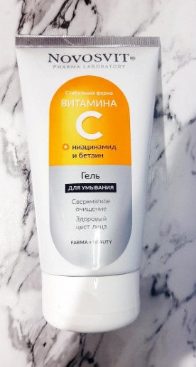 Gel rửa mặt Vitamin C Novosvit