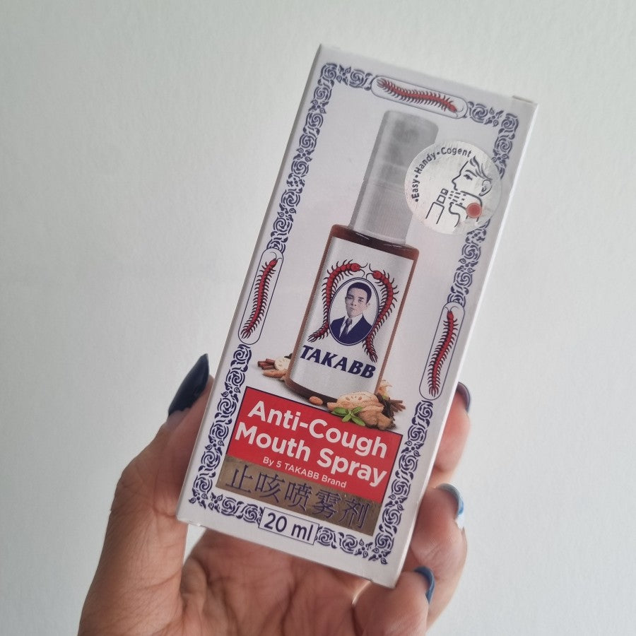 Xịt họng Con Rết Takabb Anti Cough Mouth Spray