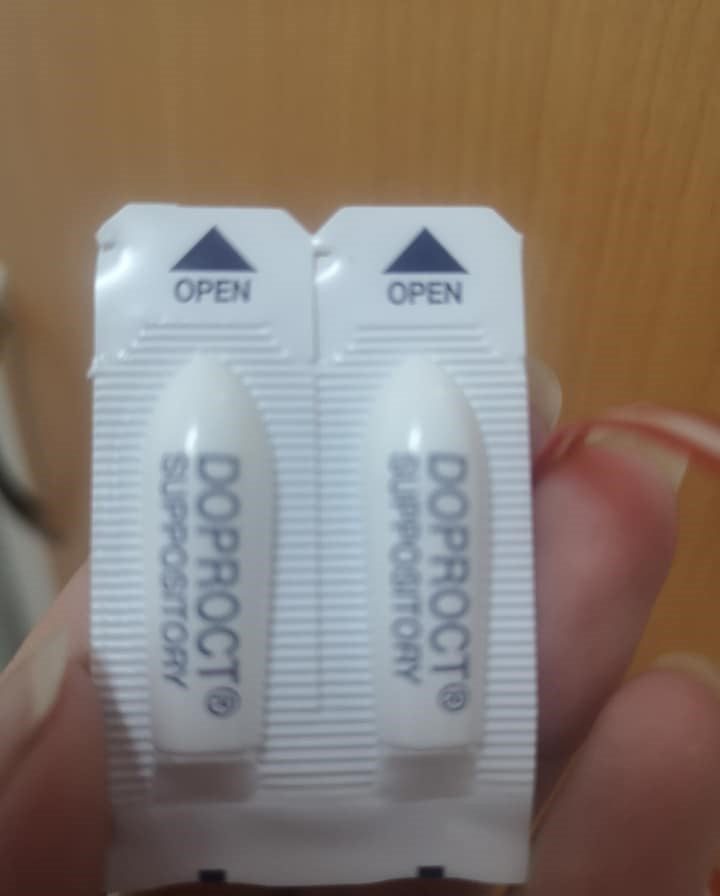 Viên đặt trĩ Doproct Suppository Haemorrhoid