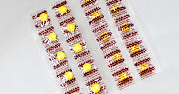 Viên uống chống say tàu xe Dimenhydrinate