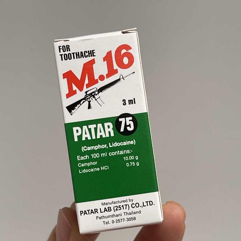 Trị đau nhức răng M-16 Patar 75