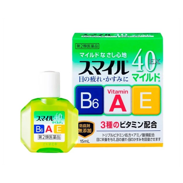 Nước nhỏ mắt Smile EX 40 Premium Nhật Bản
