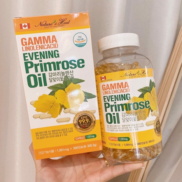 Tinh dầu hoa anh thảo Gama Linolenic Acid Evening Primrose Oil Hàn Quốc