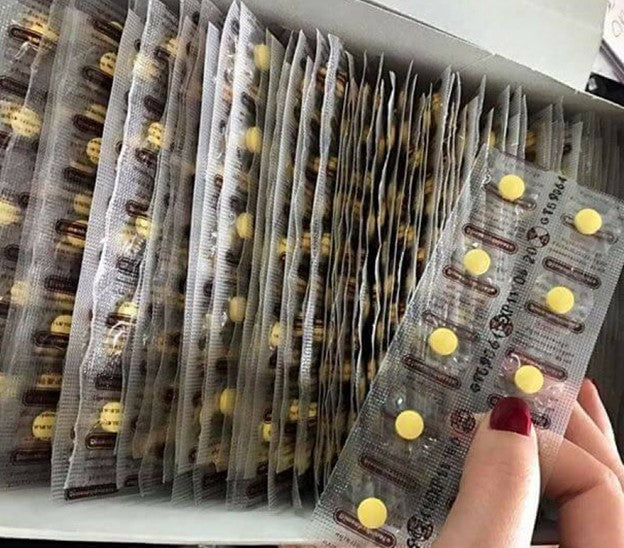 Viên uống chống say tàu xe Dimenhydrinate