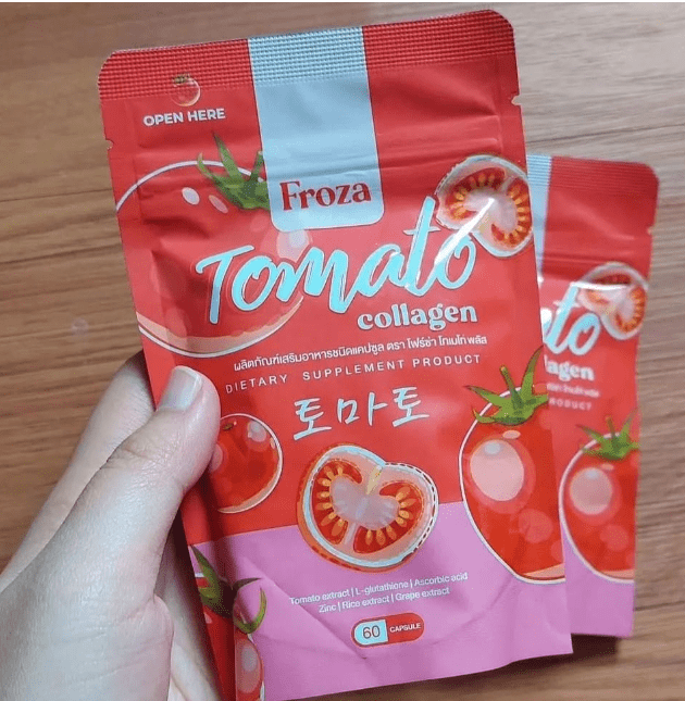 Viên Uống Dưỡng Trắng Da Froza Tomato Collagen