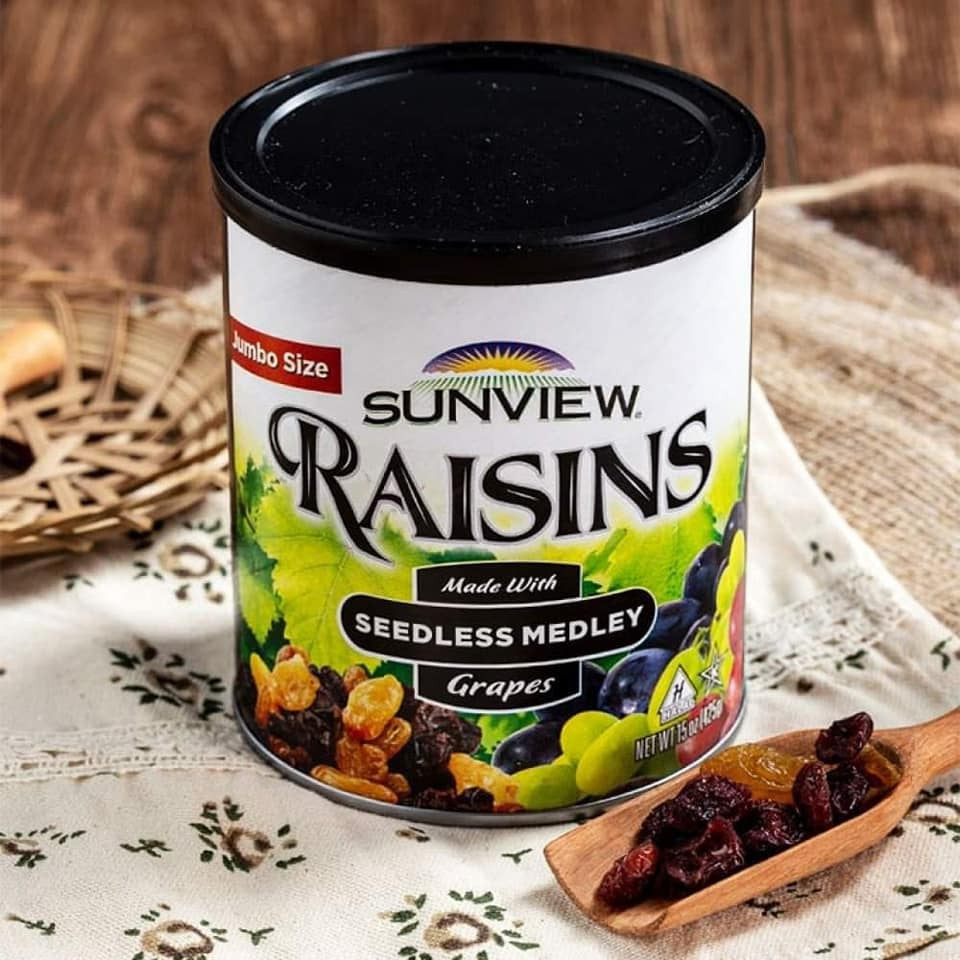 Nho khô Mỹ Sunview Raisins Jumbo
