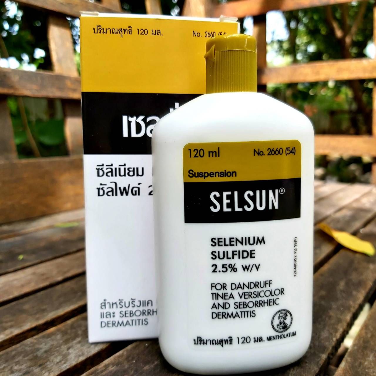 Dầu gội trị gàu và nấm Selsun Thái Lan