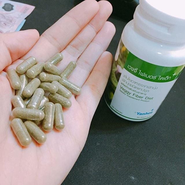 Viên uống giảm cân rau muống Yanhee Veggy Fiber Diet