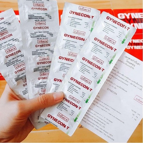 Viên đặt phụ khoa Gynecon-T Trà Xanh