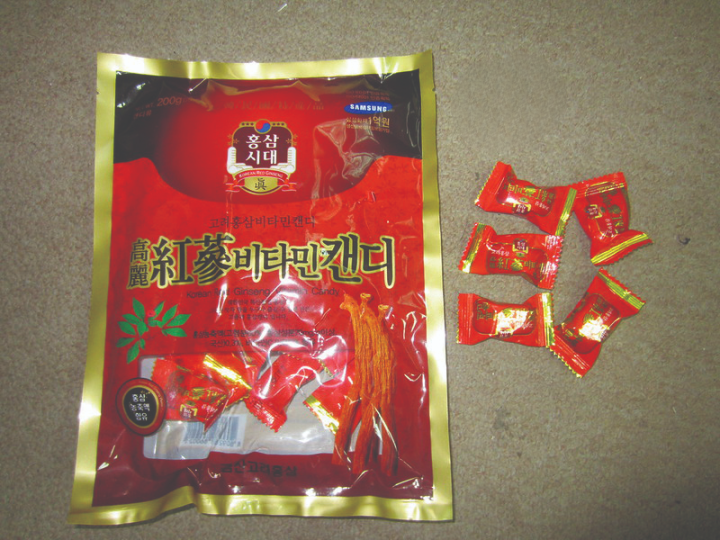 Kẹo Hồng Sâm Hàn Quốc Red Ginseng Candy