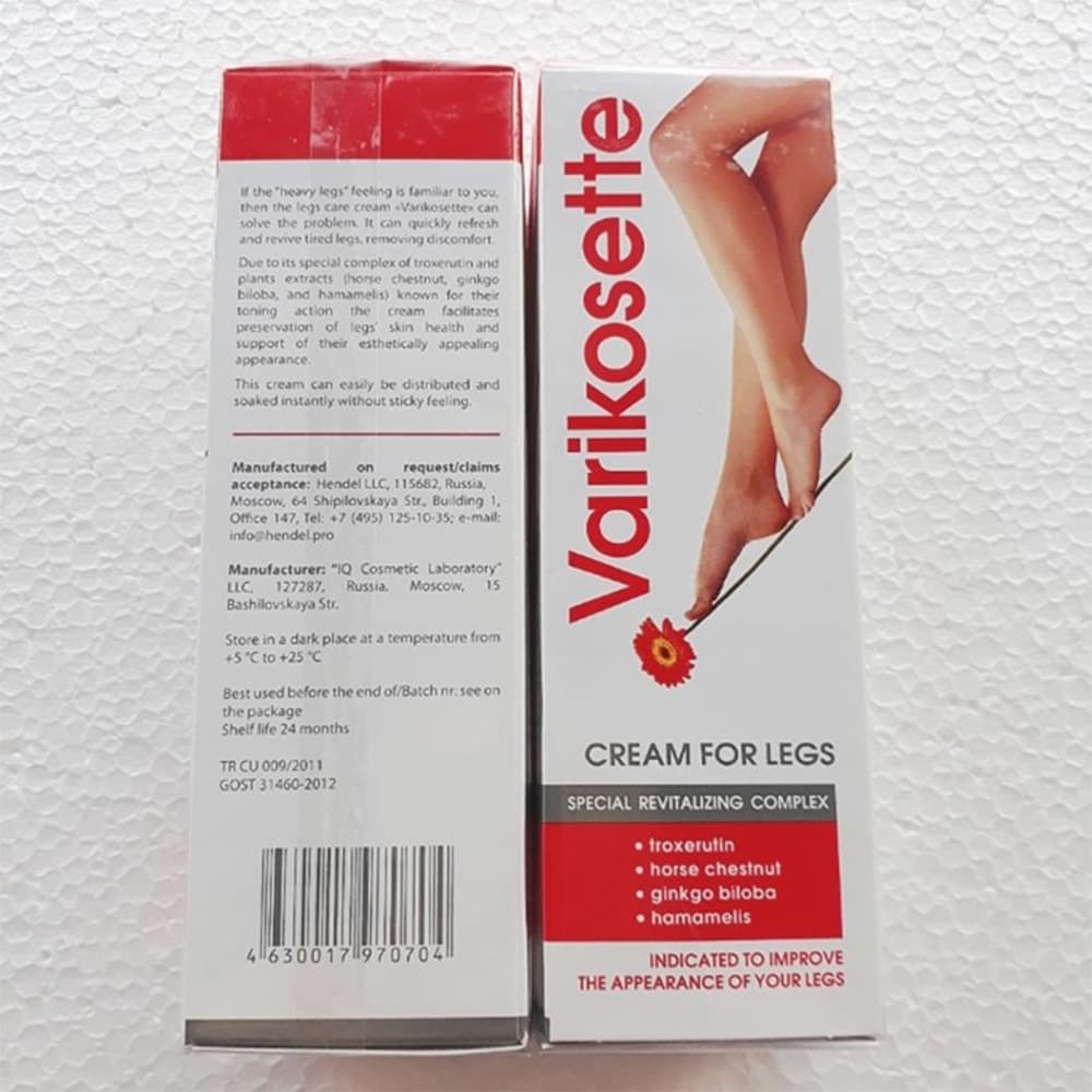 Kem Varikosette chữa suy giãn tĩnh mạch chân