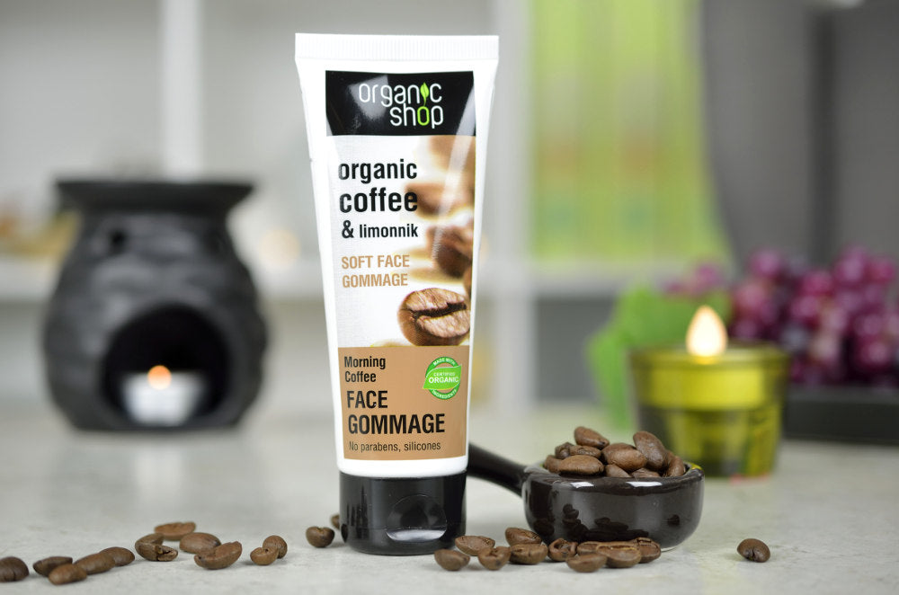 Tẩy tế bào chết mặt Organic Shop Soft Face Gommage Morning Coffee