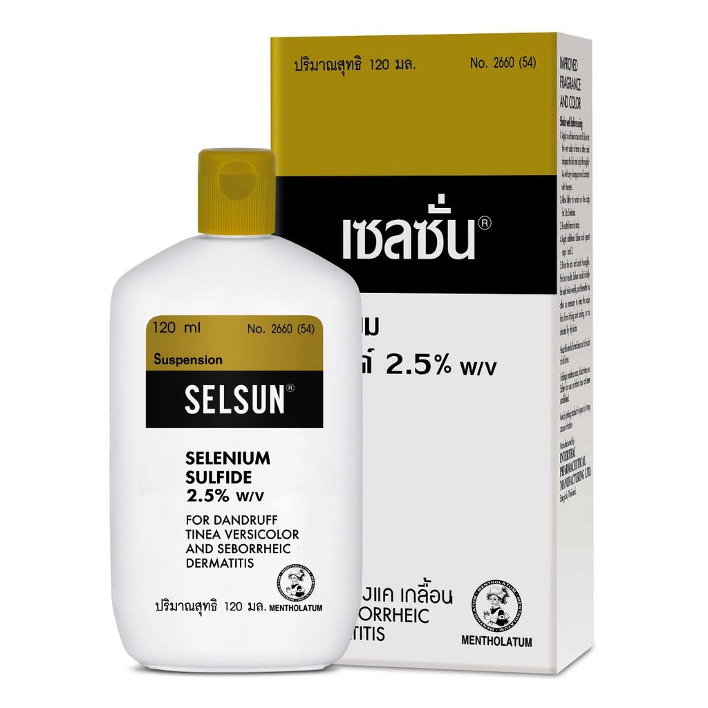 Dầu gội trị gàu và nấm Selsun Thái Lan