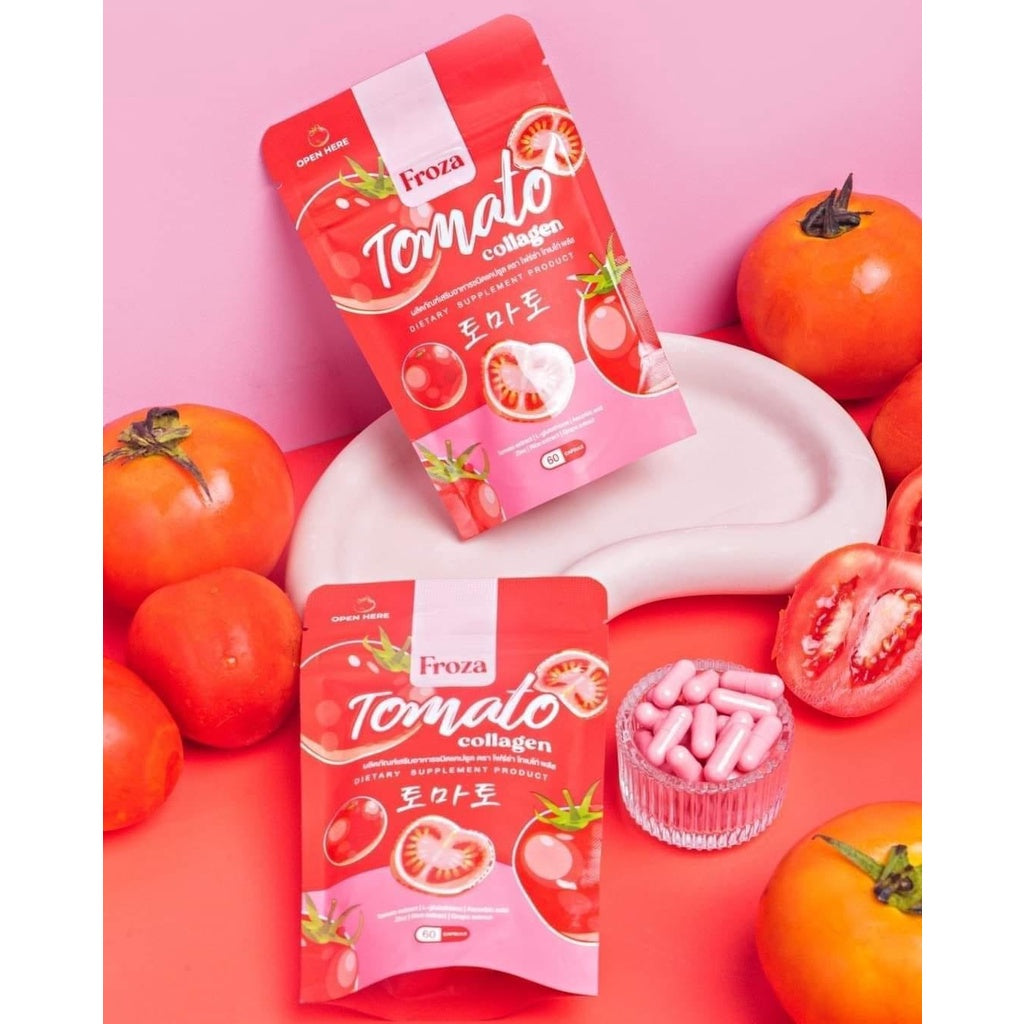 Viên Uống Dưỡng Trắng Da Froza Tomato Collagen