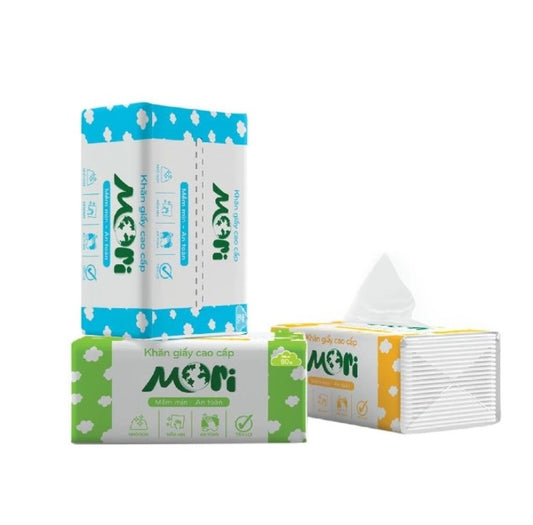 Thùng giấy rút cao cấp Mori 16 gói