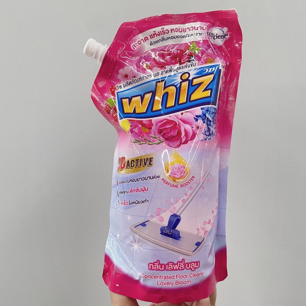 Nước lau sàn hương hoa Whiz 3D Active Thái Lan