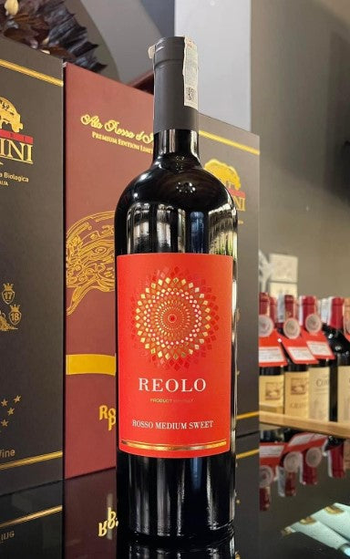 Rượu vang Ý Reolo Rosso Medium Sweet