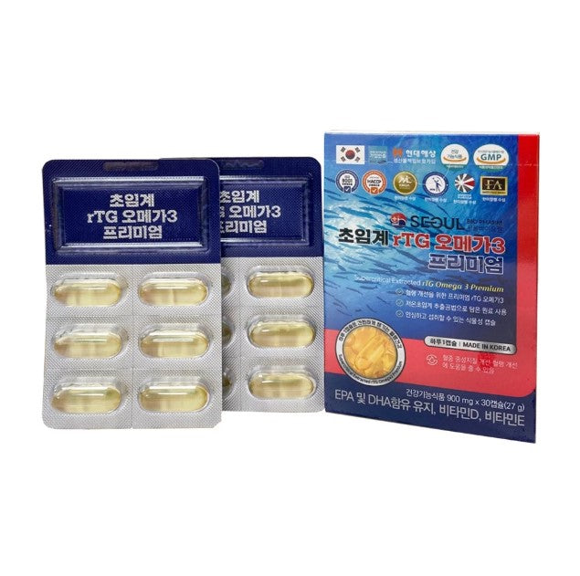 Viên Bổ Sung Omega-3 Seoul Bio Pharma Hàn Quốc