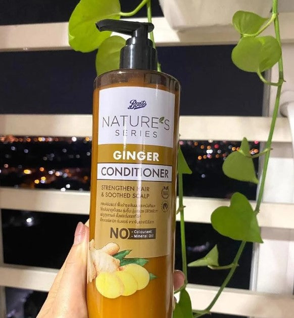 Dầu xả gừng Boots Nature's Series Ginger