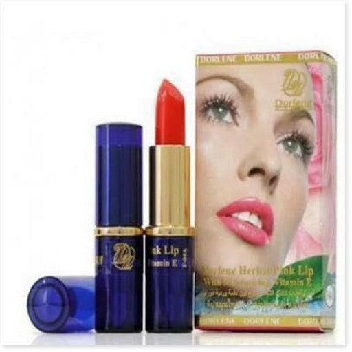 Son Sâm Dưỡng Môi Dorlene Herbal Pink Lip Thái Lan