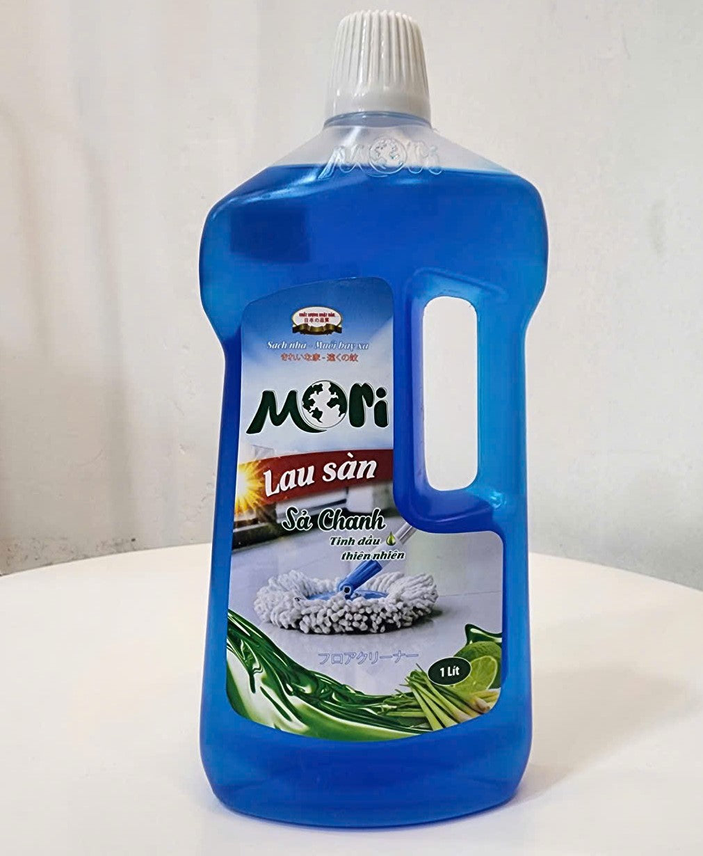 Nước lau sàn hương sả chanh Mori