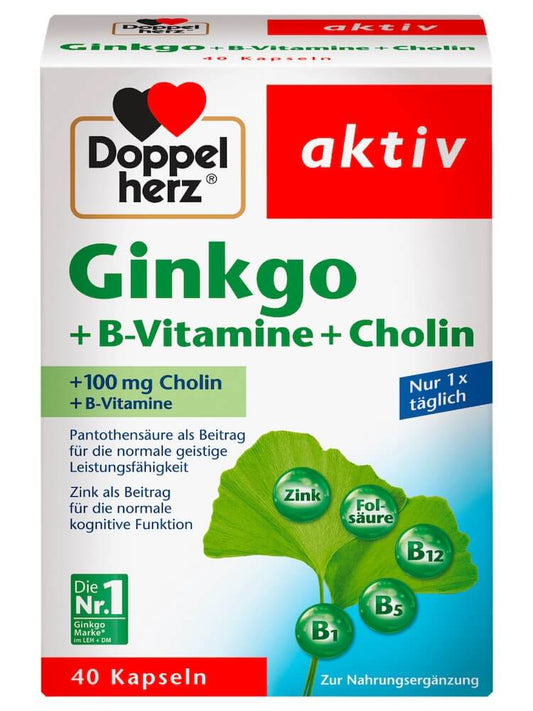 Viên Uống Bổ Não Ginkgo Doppelherz Aktiv Đức