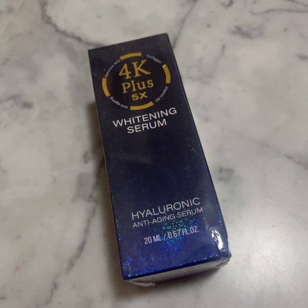 Serum dưỡng trắng da 4K Plus 5X Whitening