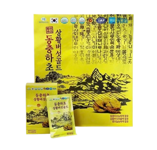 Nước Đông Trùng Hạ Thảo Nấm Thượng Hoàng Gold Hàn Quốc