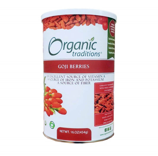 Kỷ tử đỏ hữu cơ sấy khô Goji Berries Organic Traditions