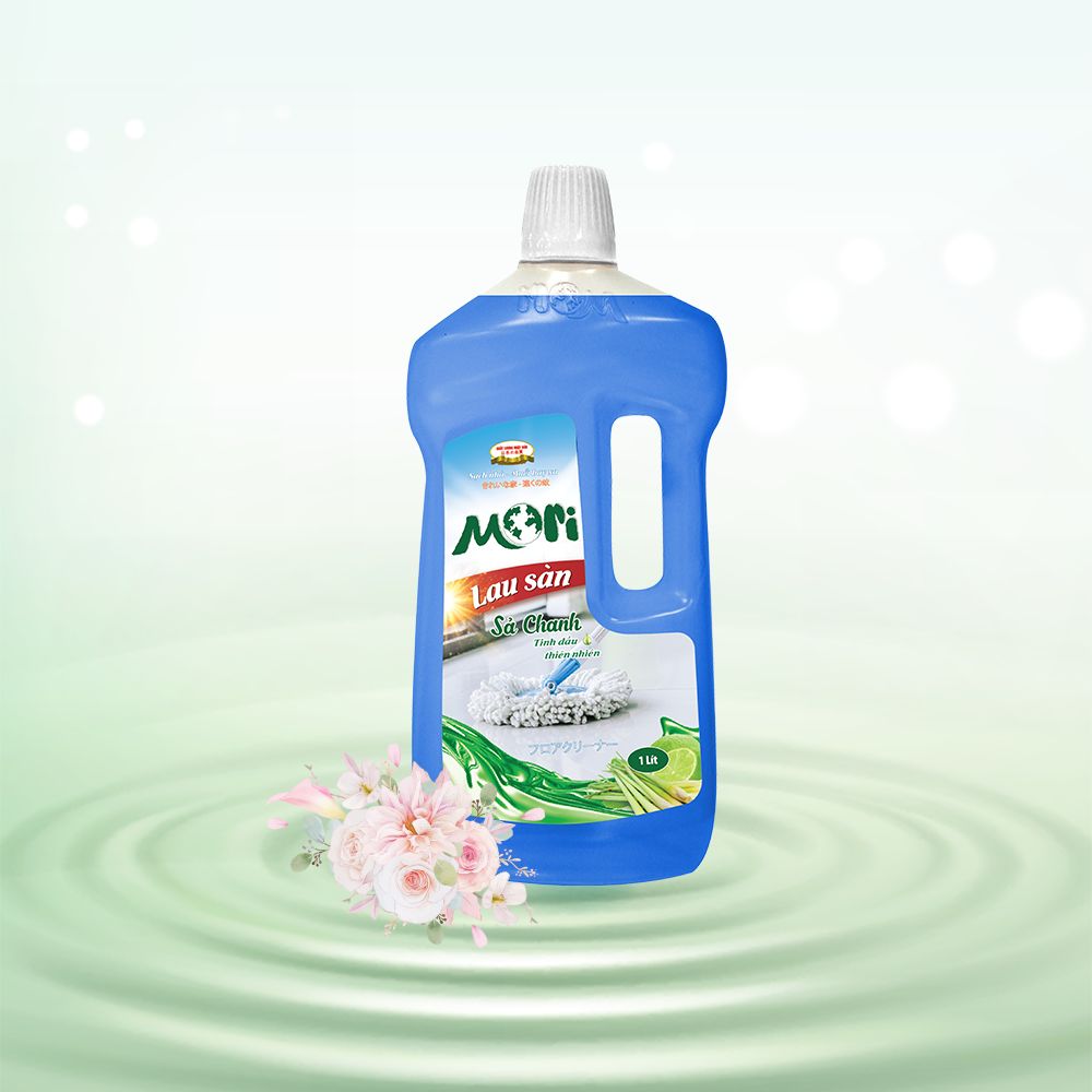 Nước lau sàn hương sả chanh Mori