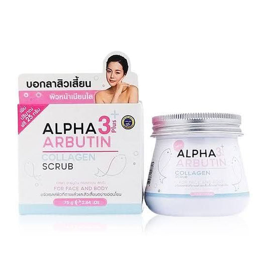 Tẩy tế bào chết Alpha Arbutin 3 Plus Collagen Scrub