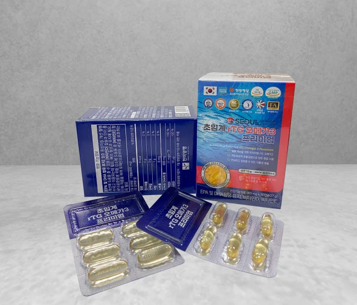 Viên Bổ Sung Omega-3 Seoul Bio Pharma Hàn Quốc