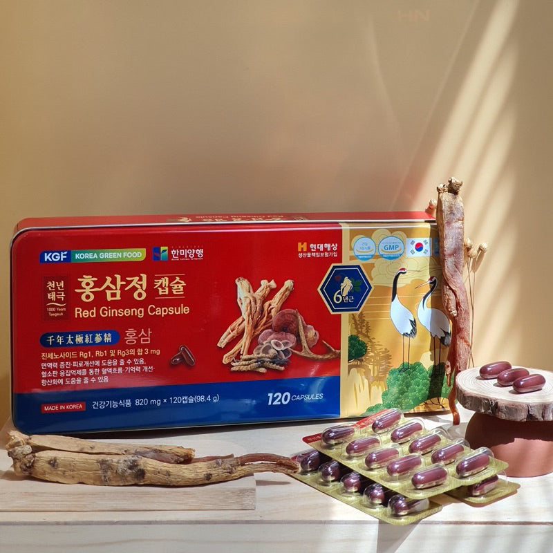 Viên Đạm Hồng Sâm Linh Chi Nhung Hươu Hanmi